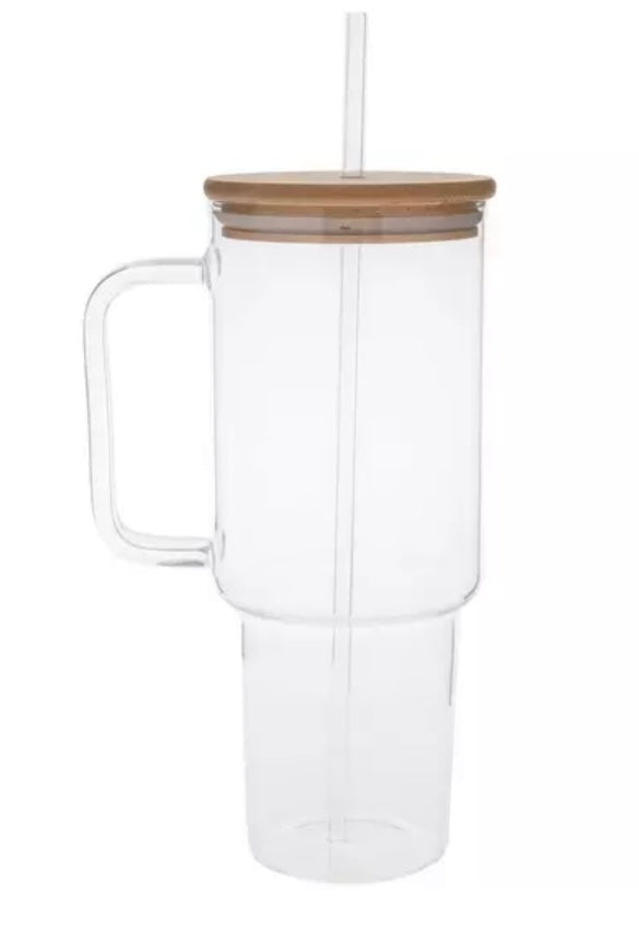 40oz Glass Tumbler